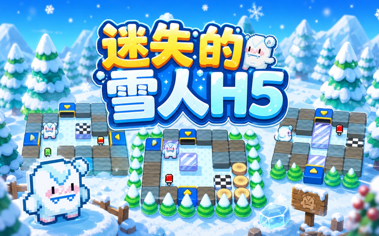 迷失的雪人H5