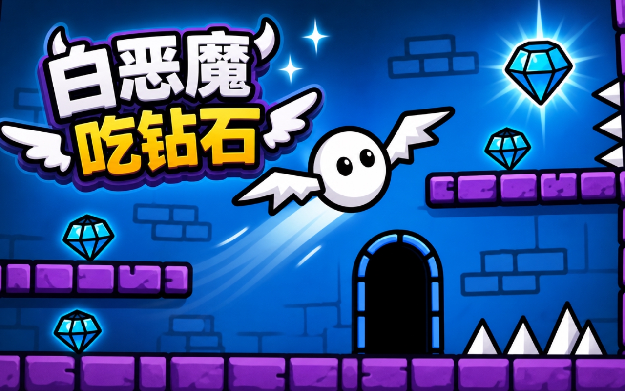 白恶魔吃钻石