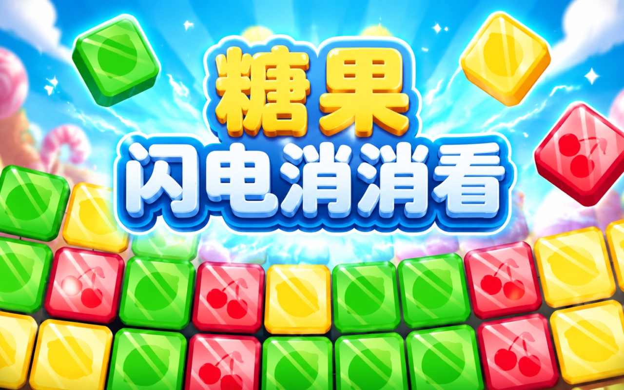 糖果闪电消消看