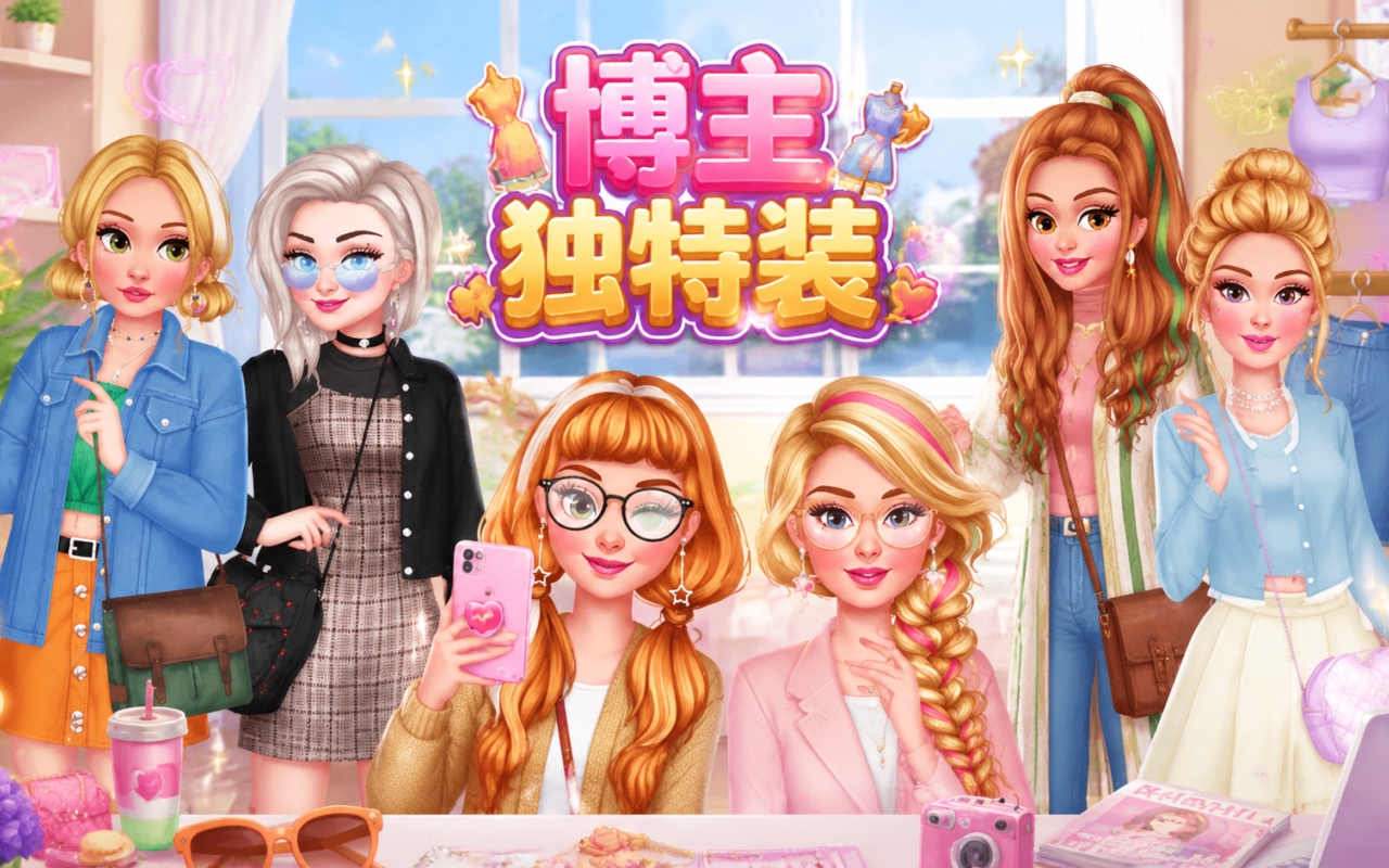 博主独特装