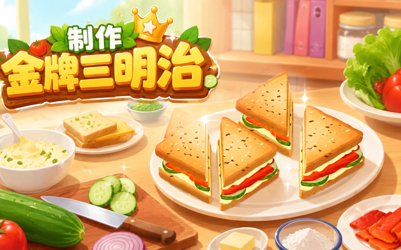 制作金牌三明治
