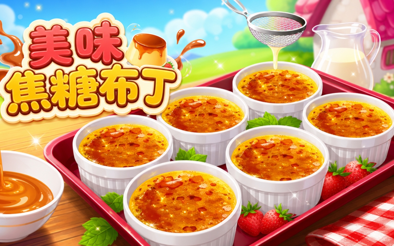 美味焦糖布丁