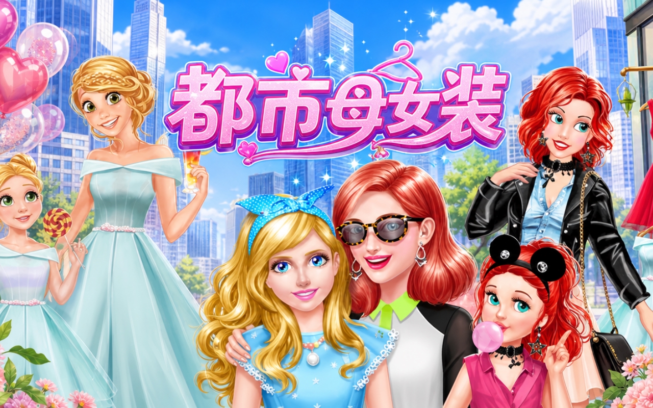 都市母女装