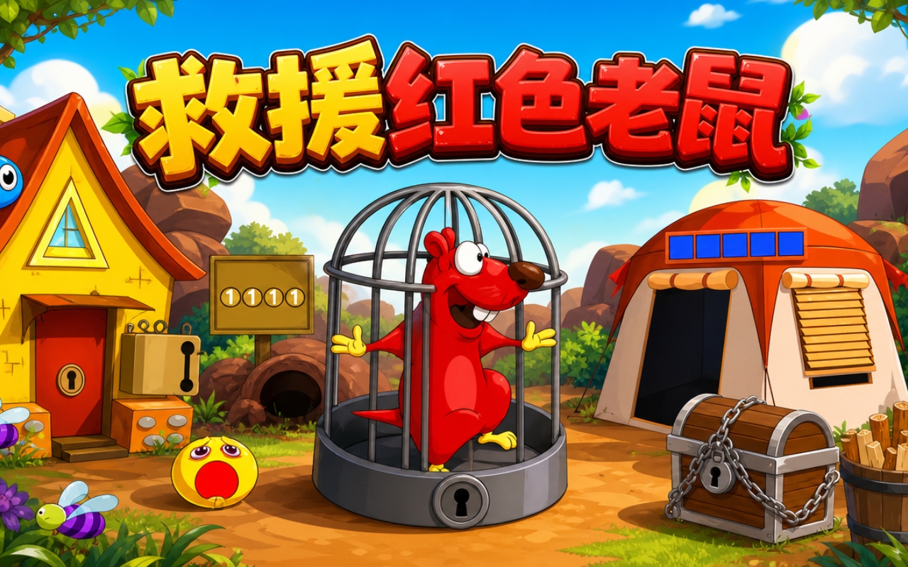 救援红色老鼠
