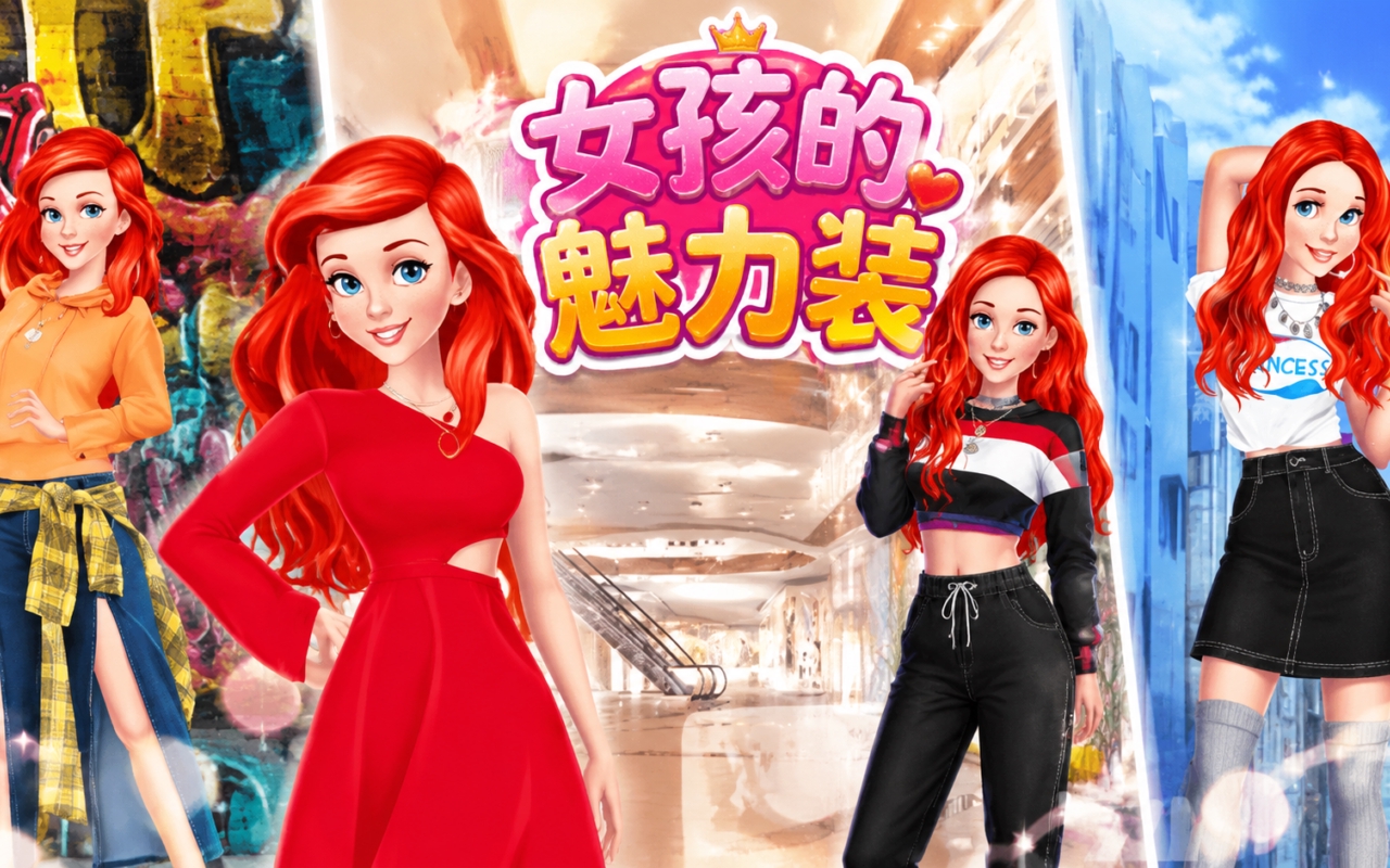 女孩的魅力装