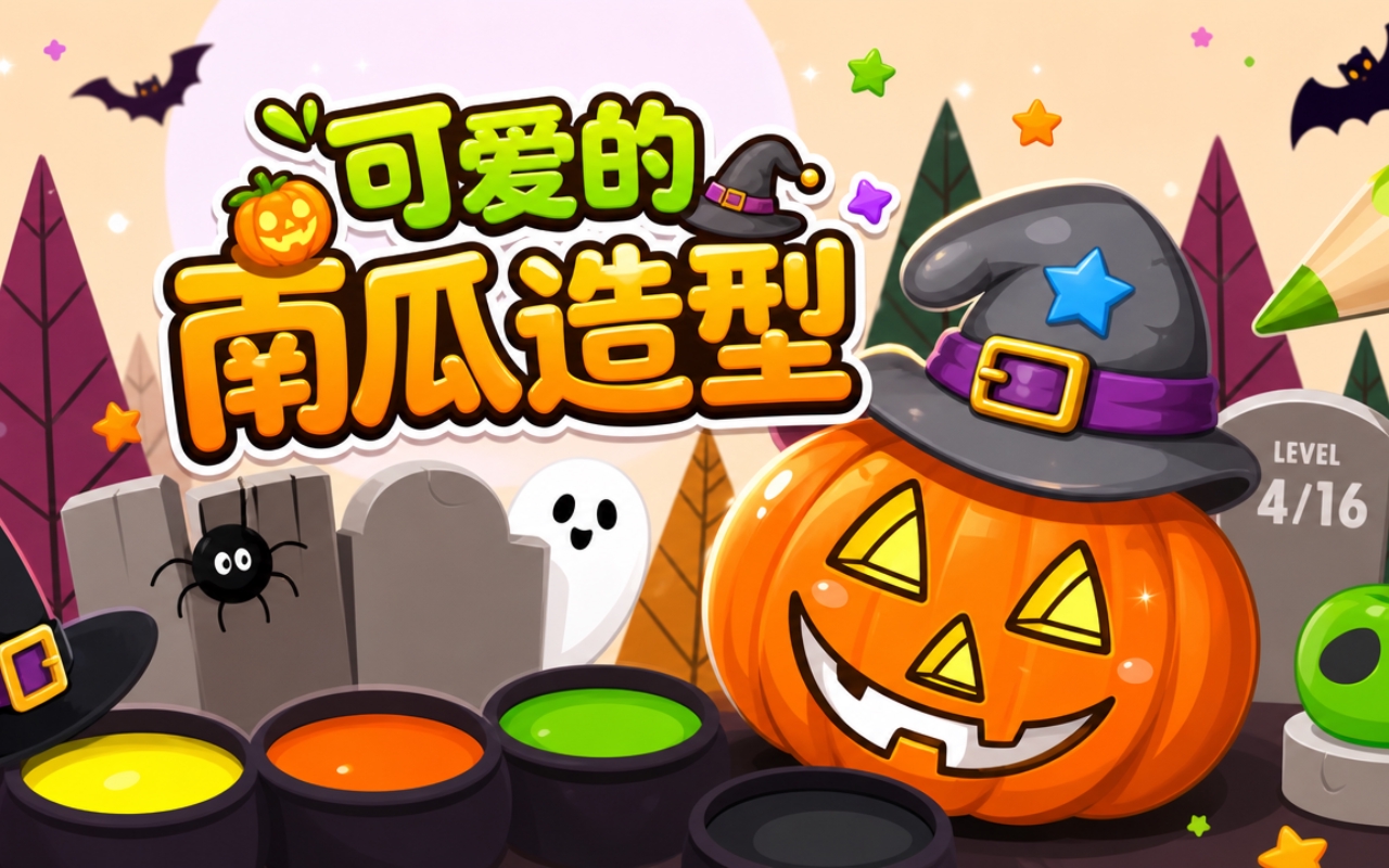 可爱的南瓜造型