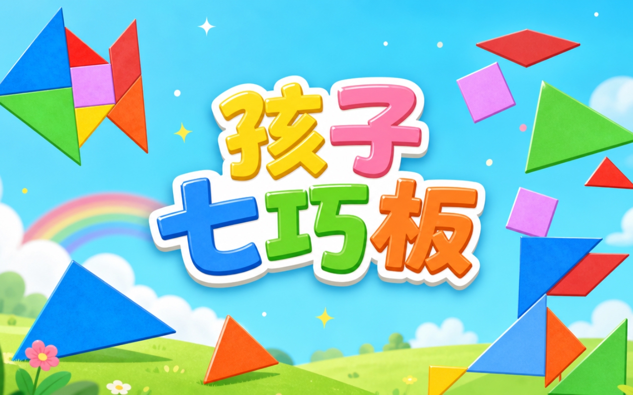 孩子七巧板