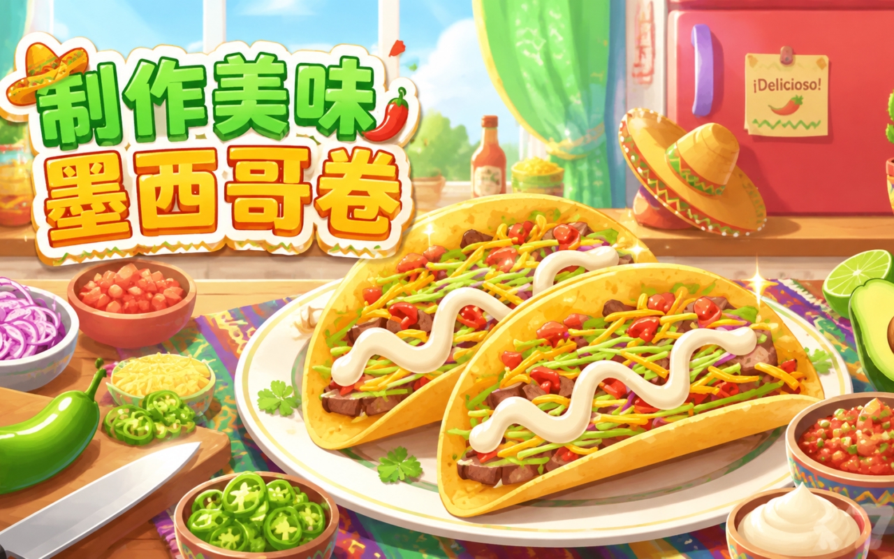 制作美味墨西哥卷