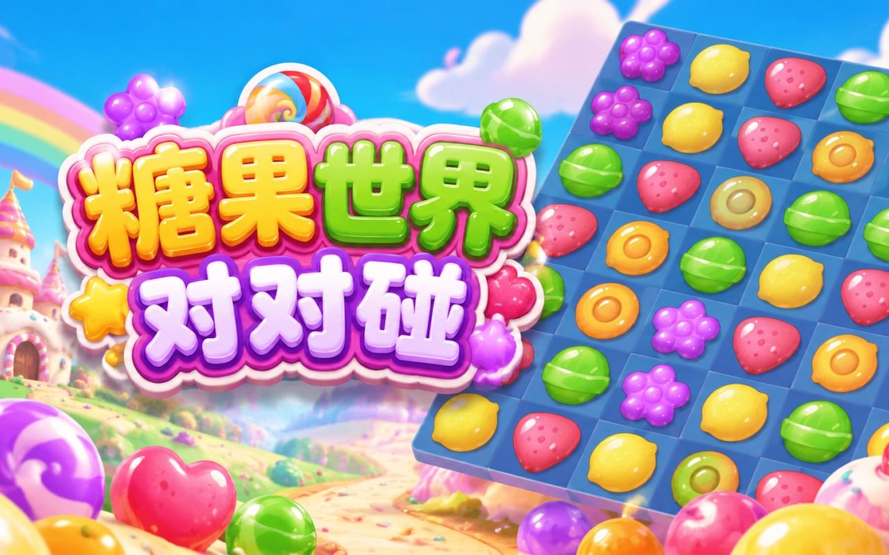 糖果世界对对碰