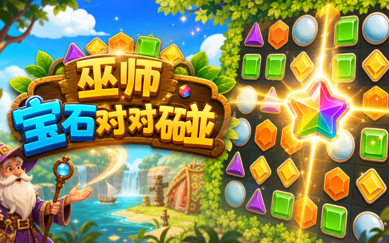巫师宝石对对碰