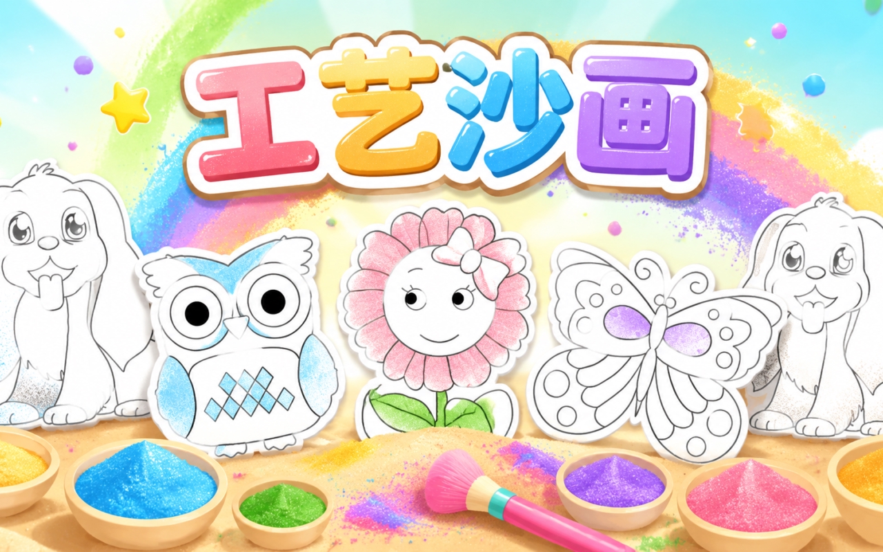 工艺沙画
