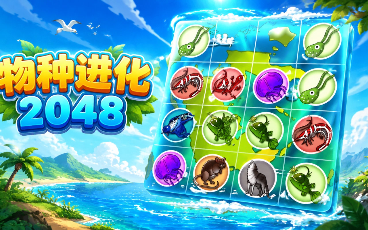 物种进化2048