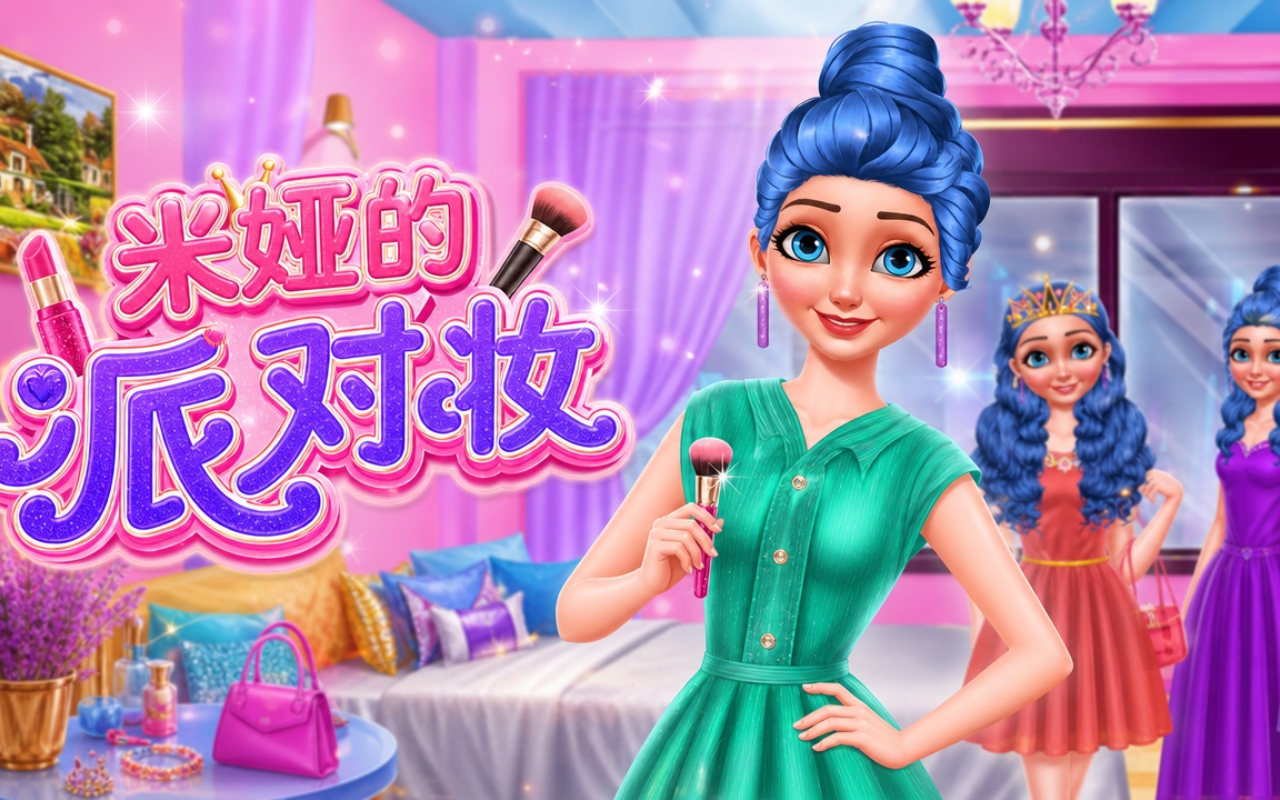 米娅的派对妆