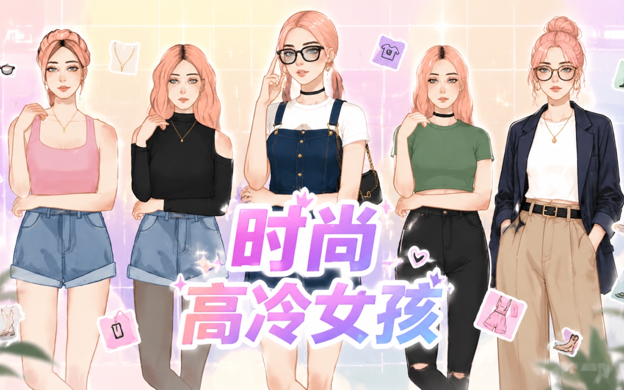 时尚高冷女孩