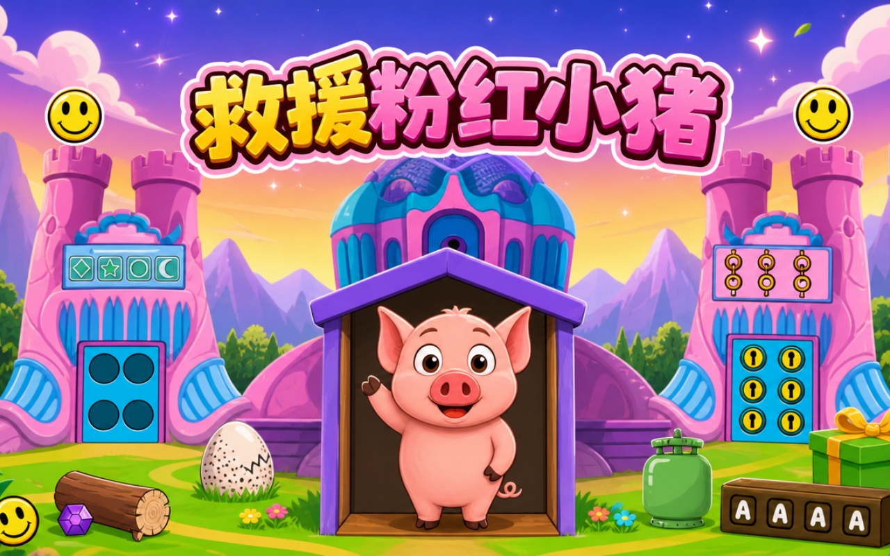 救援粉红小猪