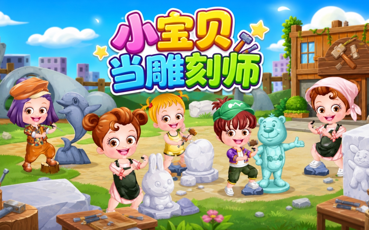 小宝贝当雕刻师