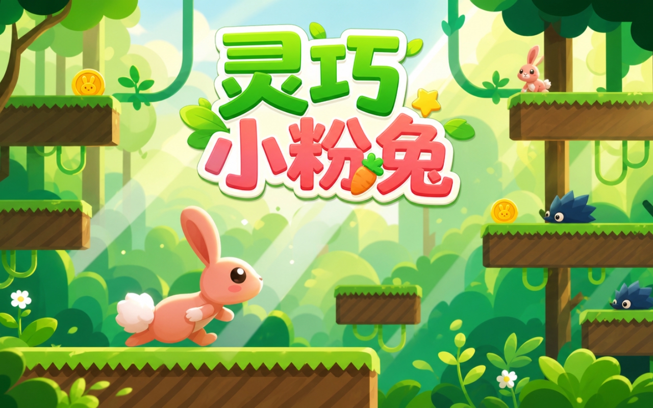 灵巧小粉兔