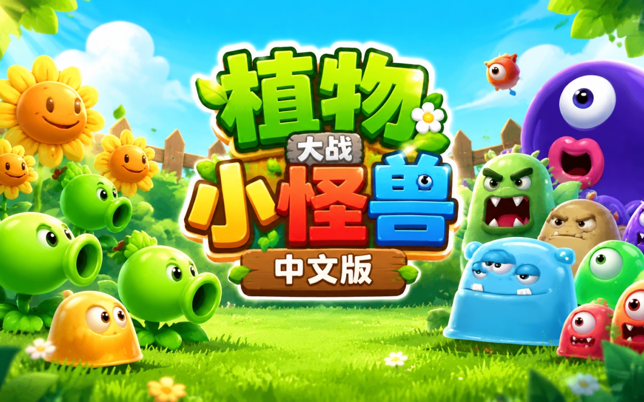植物大战小怪兽中文版