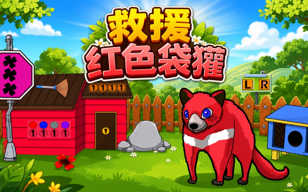 救援红色袋獾