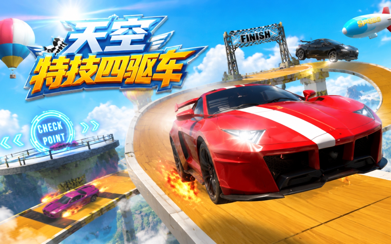 天空特技四驱车