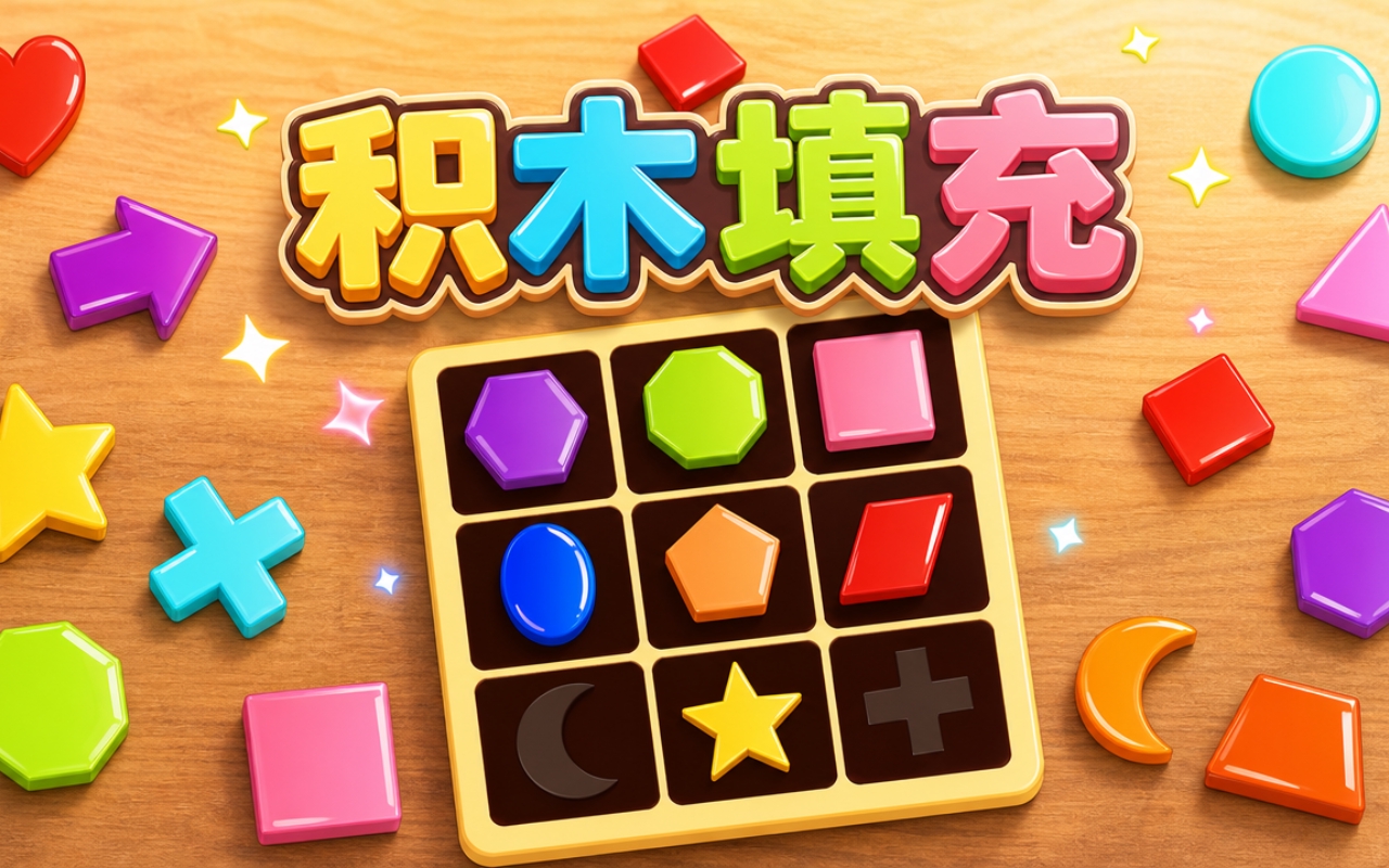 积木填充