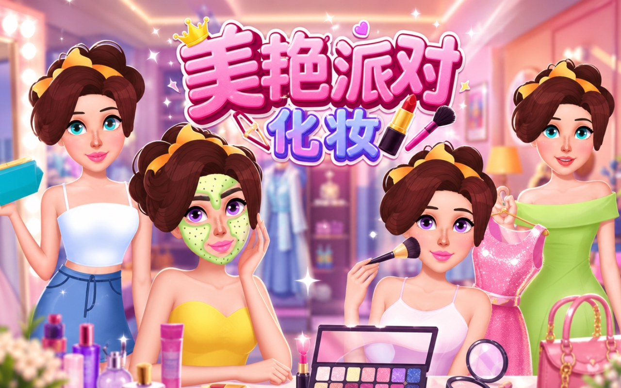 美艳派对化妆