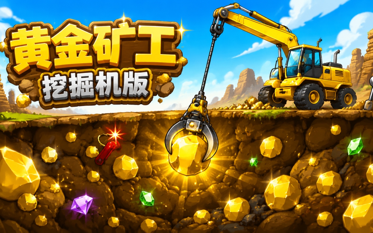 黄金矿工挖掘机版