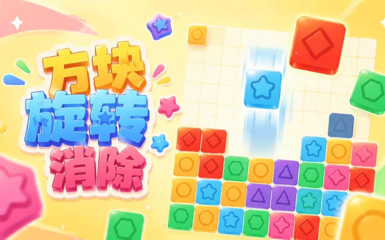 方块旋转消除