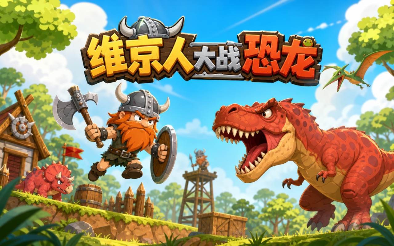 维京人大战恐龙
