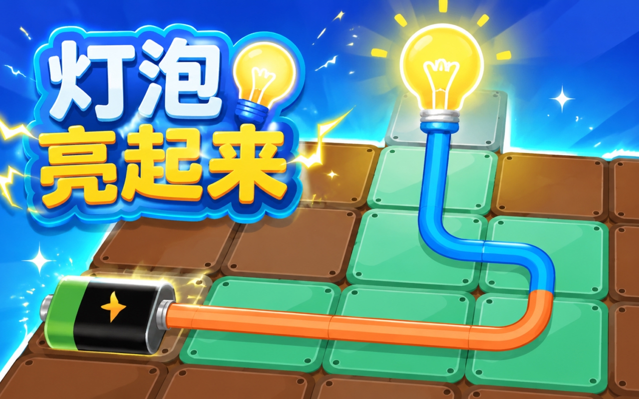 灯泡亮起来