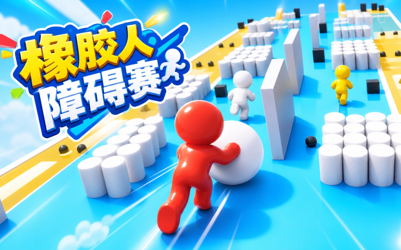 橡胶人障碍赛