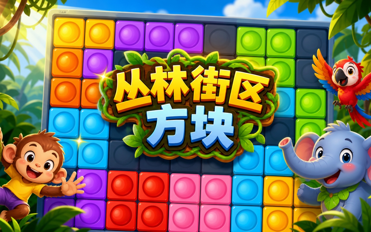 丛林街区方块