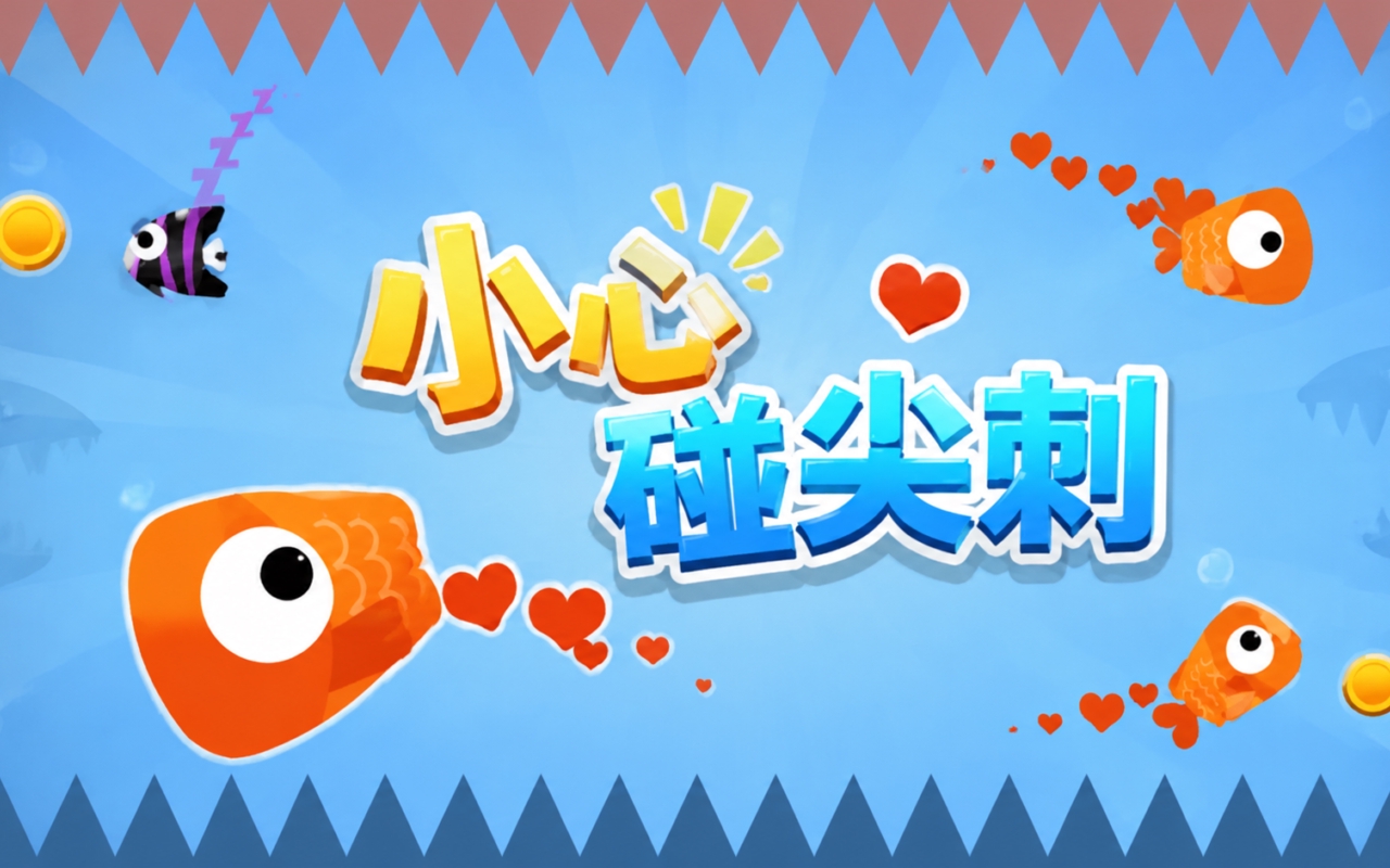 小心碰尖刺