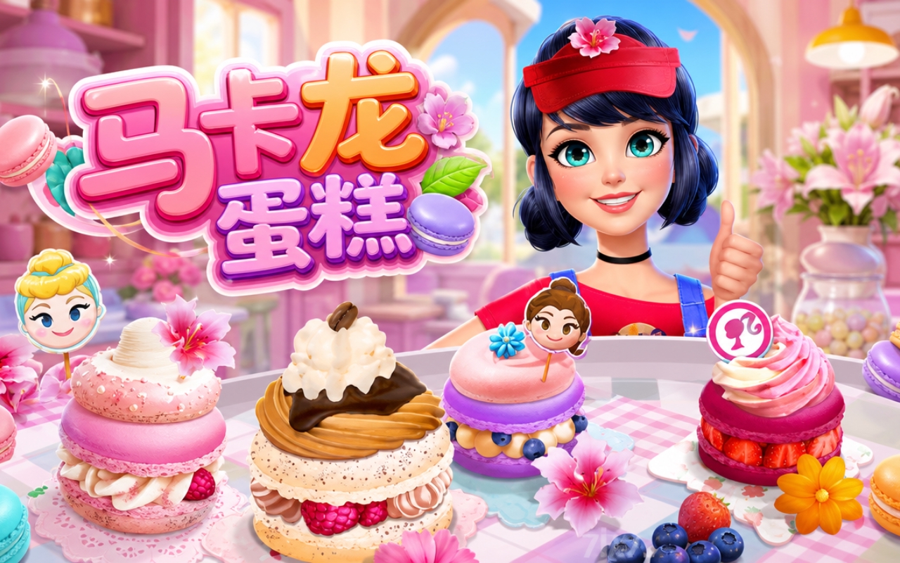 马卡龙蛋糕