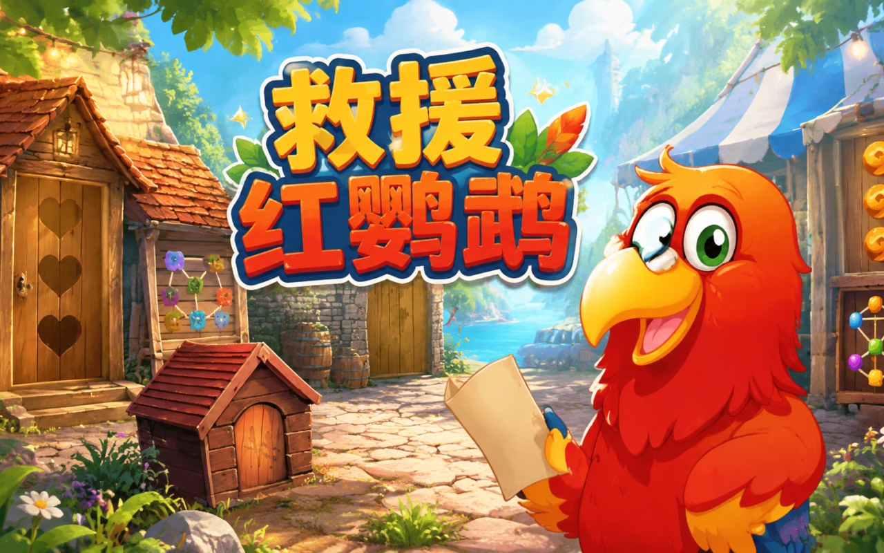 救援红鹦鹉