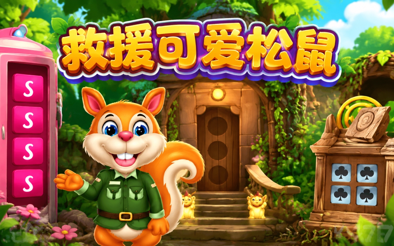 救援可爱松鼠