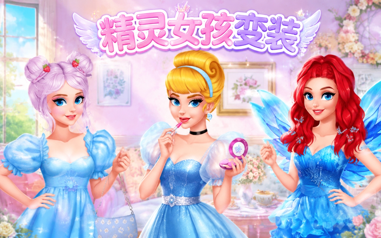 精灵女孩变装