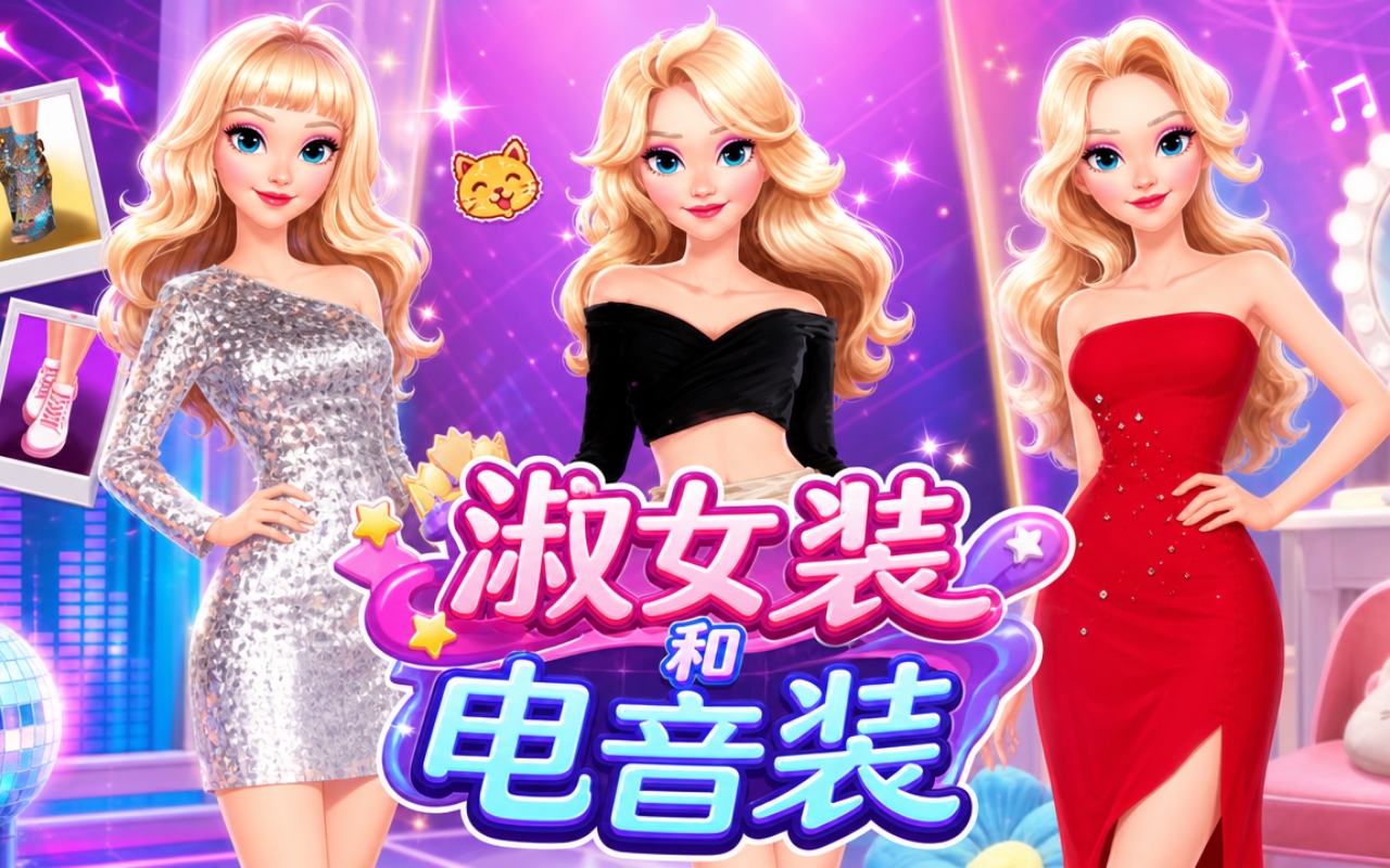 淑女装和电音装