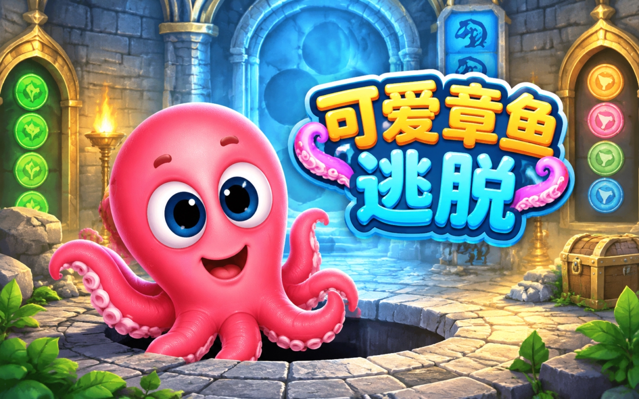 可爱章鱼逃脱
