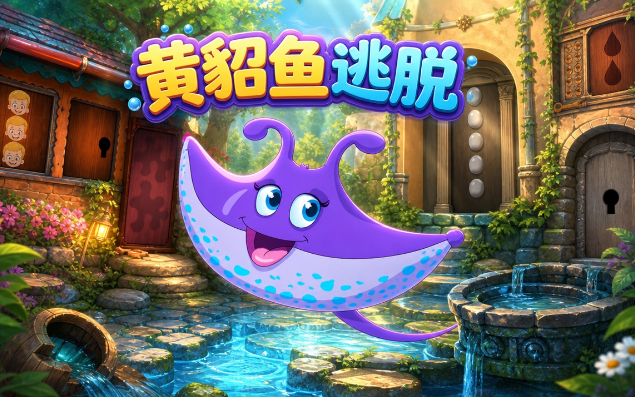 黄貂鱼逃脱