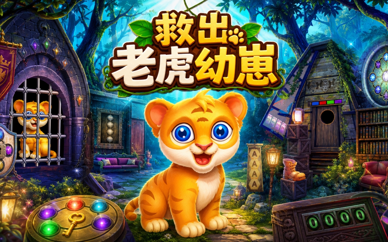 救出老虎幼崽