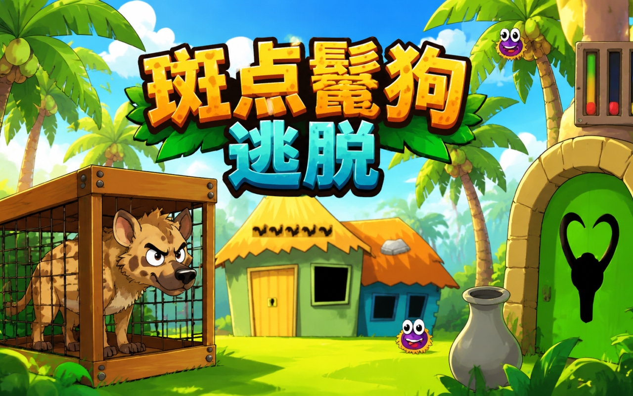 斑点鬣狗逃脱