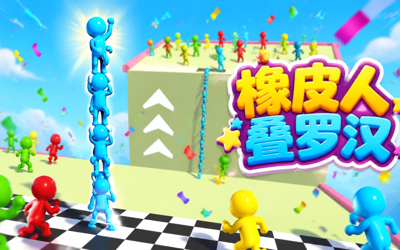 橡皮人叠罗汉