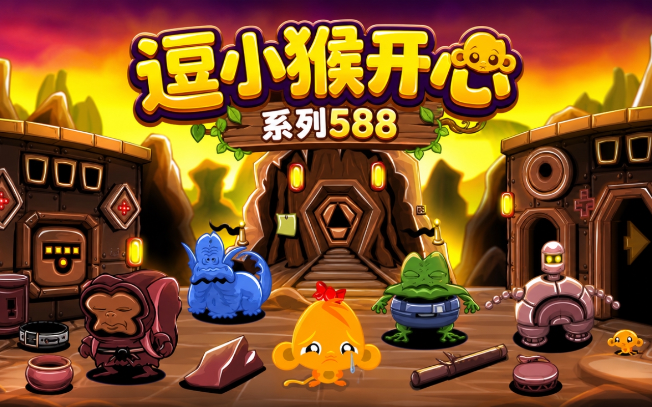 逗小猴开心系列588