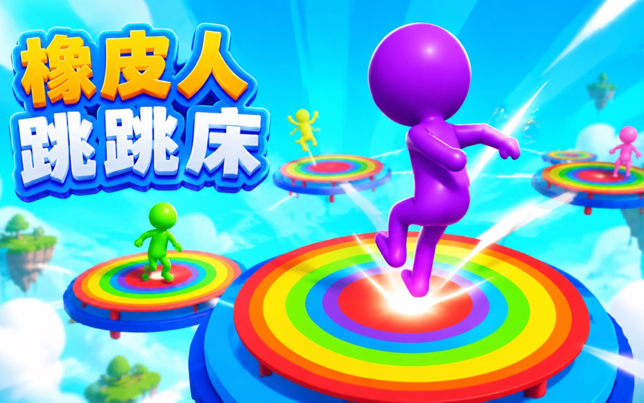 橡皮人跳跳床