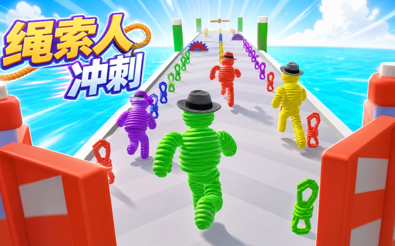 绳索人冲刺