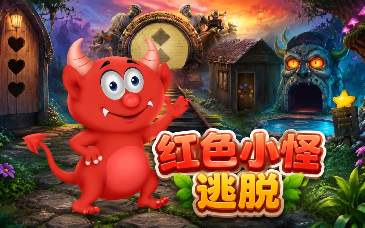 红色小怪逃脱