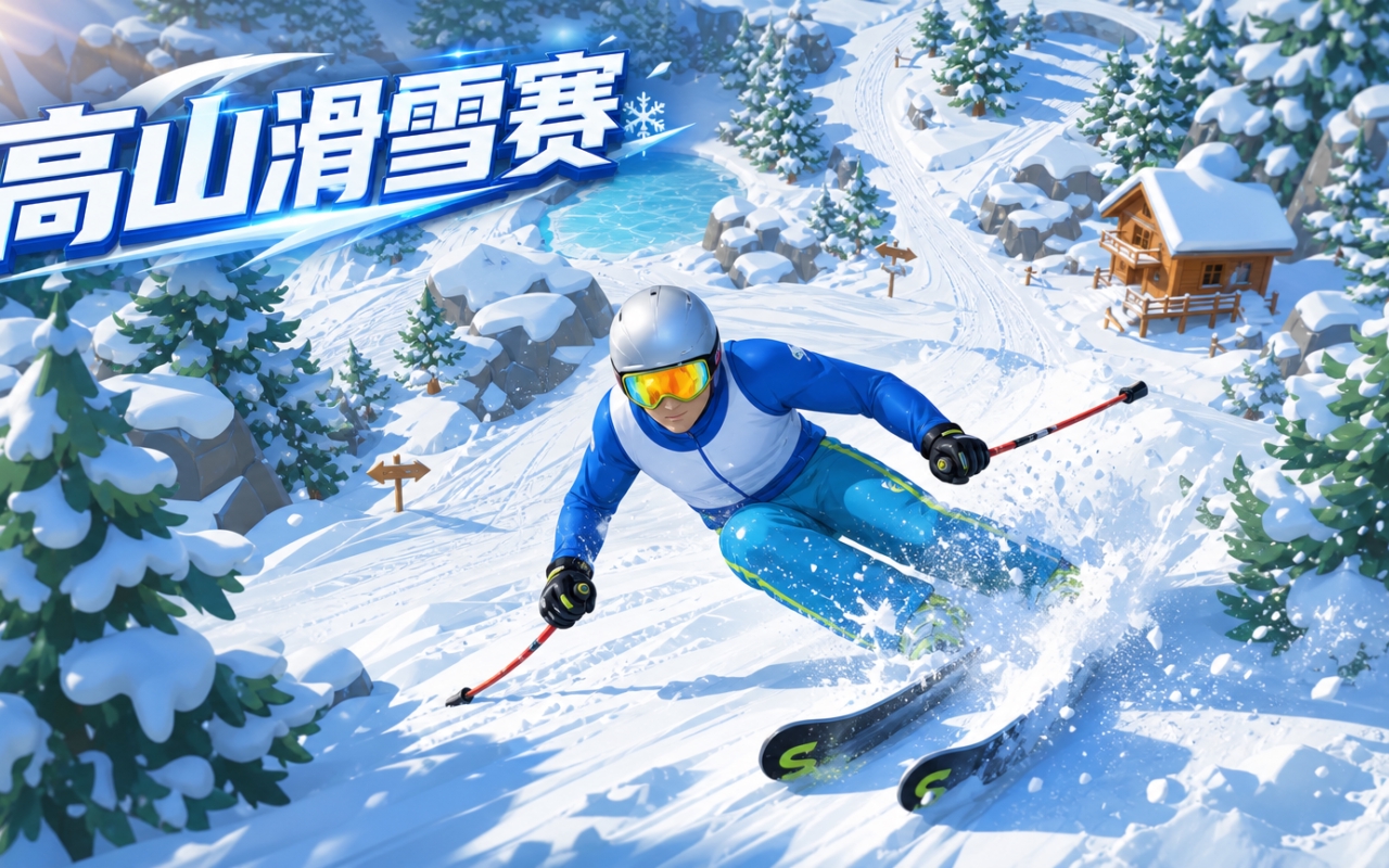 高山滑雪赛