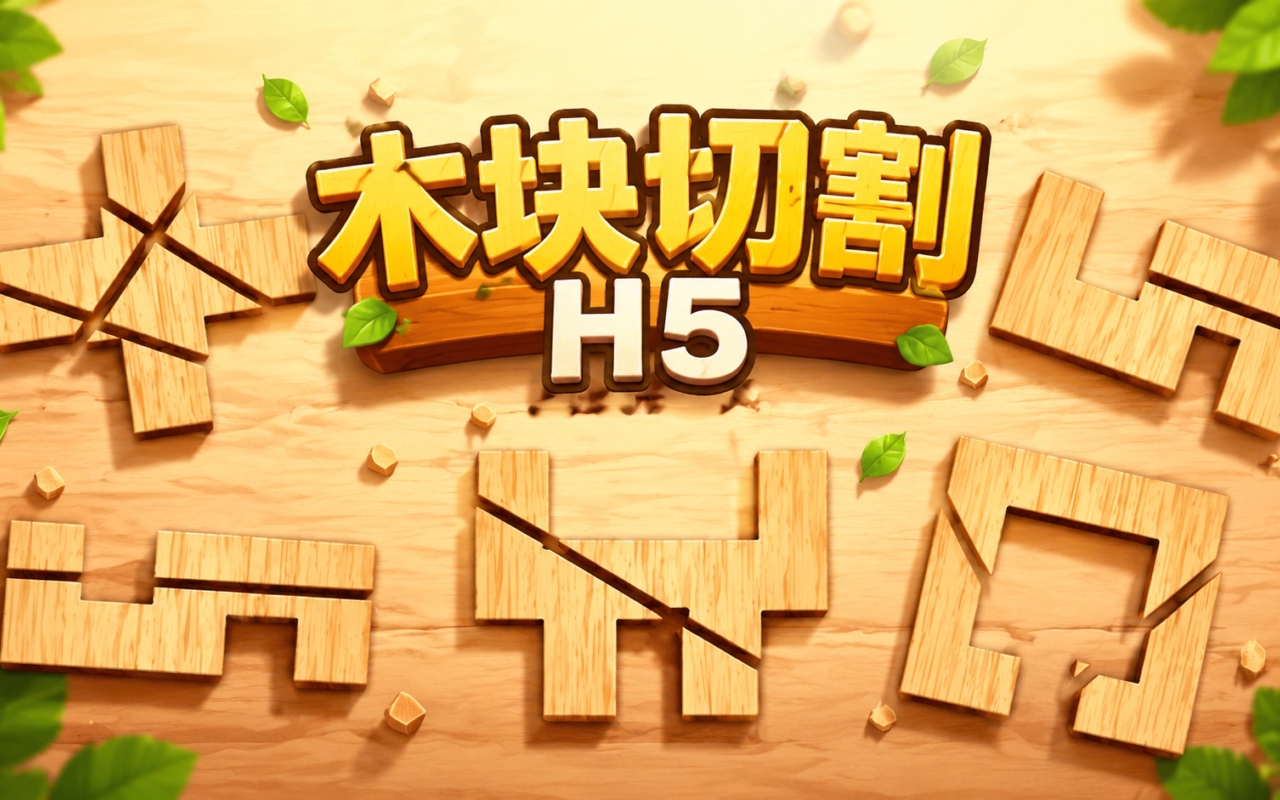 木块切割H5