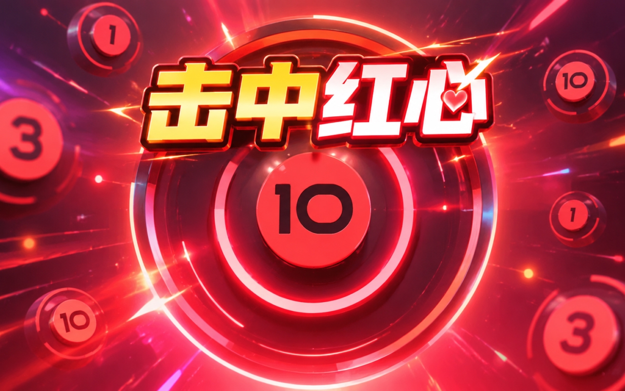 击中红心